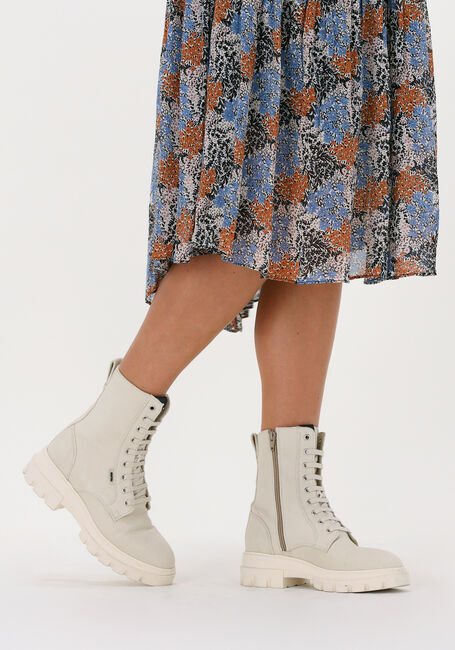 MARUTI Bottines &agrave; lacets FLORE en beige - large