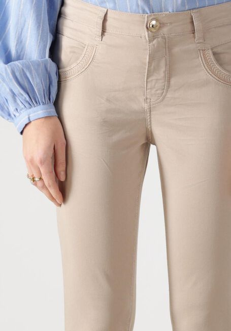 MOS MOSH Slim fit jeans MMNAOMI TREASURE PANT en beige - large