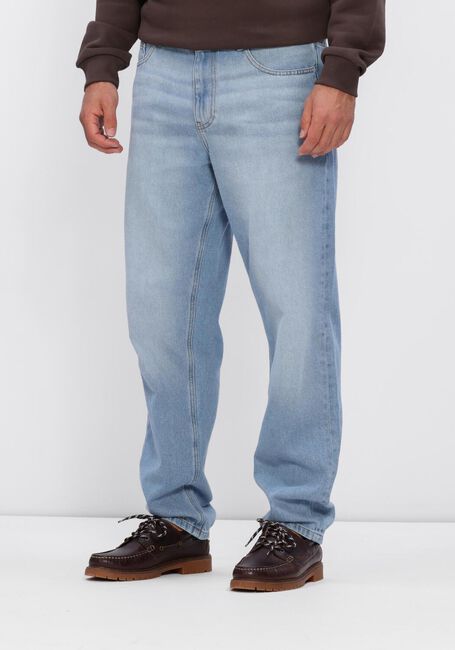 LES DEUX Straight leg jeans RYDER WASHED DENIM JEANS en bleu - large