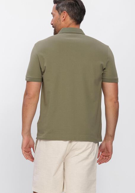 LACOSTE Polo REGULAR FIT COTTON BLEND POLO SHIRT en vert - large