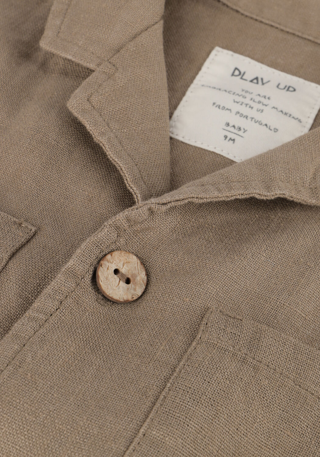 Bruine PLAY UP Tops & T-shirts LINEN SHIRT - large