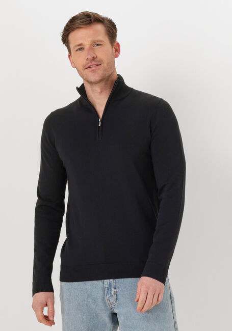 SAINT STEVE Pull CAS en noir - large