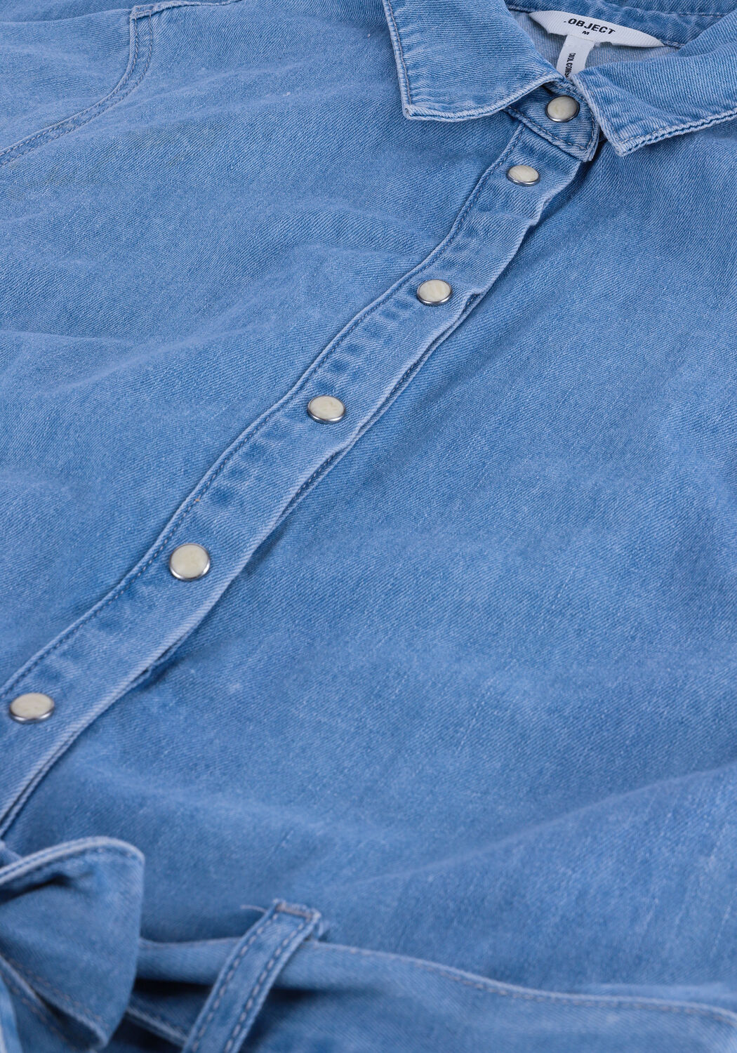 OBJECT Combinaison NORMA DENIM JUMPSUIT Bleu clair - large