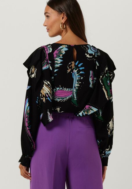 Zwarte POM AMSTERDAM  BLOUSE 6934 - large