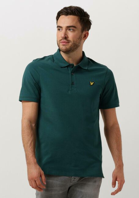 LYLE & SCOTT Polo PLAIN POLO SHIRT Vert foncé - large