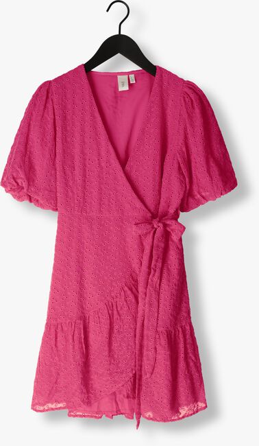 Y.A.S. Mini robe YASVILMA 3/4 WRAP DRESS en rose - large
