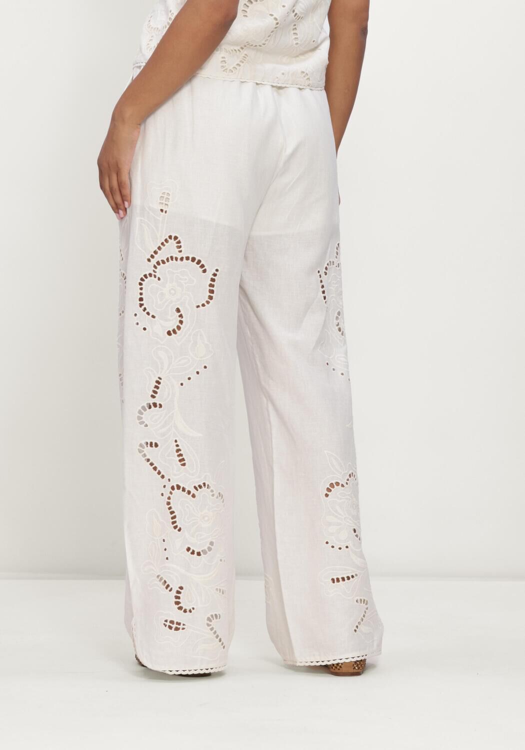 Multi SECOND FEMALE Broeken/jumpsuits VILEA TROUSERS - large