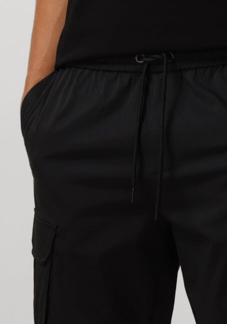Zwarte PURE PATH Cargobroeken REGULAR FIT PANTS CARGO501 - large
