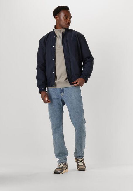 BUTCHER OF BLUE Chandail ARMY HALF ZIP en gris - large