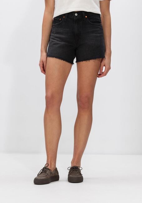Zwarte LEVI'S Jeans RIBCAGE SHORT ZIP SHORT - large