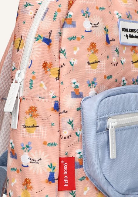 Roze HELLO HOSSY Rugtas FLORE Roze HELLO HOSSY Rugtas FLORE - large