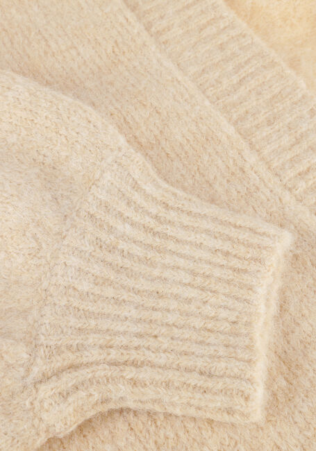 Beige SUMMUM Vest PUFF SLEEVE CARDIGAN COZY MELANGE KNIT Beige SUMMUM Vest PUFF SLEEVE CARDIGAN COZY MELANGE KNIT - large