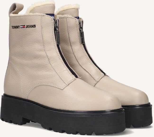 Beige TOMMY JEANS  WARMLINED ZIPPER BOOT Beige TOMMY JEANS  WARMLINED ZIPPER BOOT - large