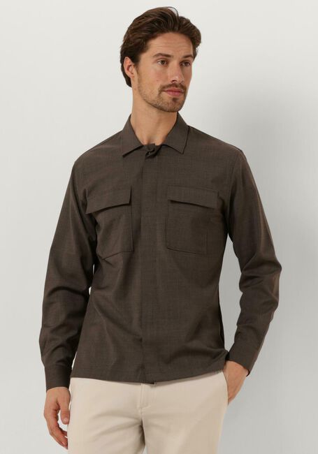 GENTILUOMO Surchemise S9310-969 en taupe - large