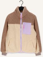 Beige NEO NOIR Teddy jas EAGLE TEDDY JACKET Beige NEO NOIR Teddy jas EAGLE TEDDY JACKET - medium