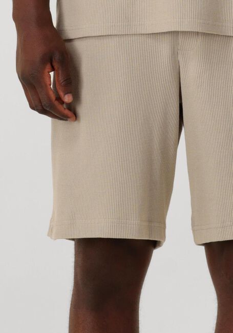 Beige WOODBIRD Korte broek WBBEN WAFFEL SHORTS - large