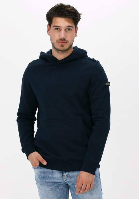 NATIONAL GEOGRAPHIC Pull FOUNDATION ORGANIC HOODIE Bleu foncé - large