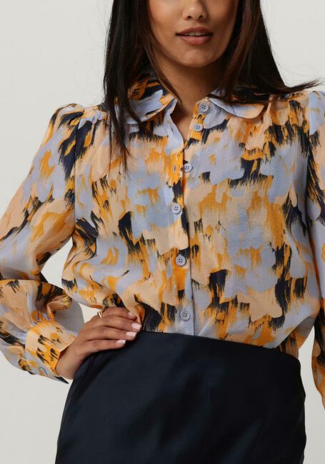 Blauwe SECOND FEMALE  MARIGOLD SHIRT - large