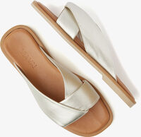Zilveren VIA VAI Slippers MANDY COLETTE - medium