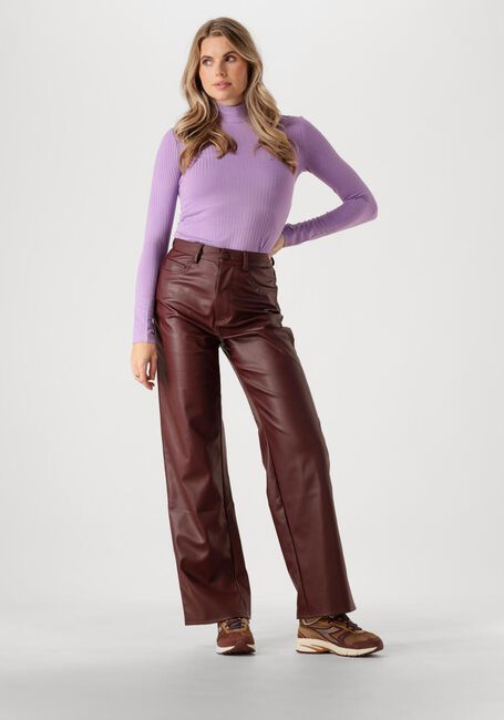 EDITED MANON LONGSLEEVE Hauts & T-shirts Lilas - large