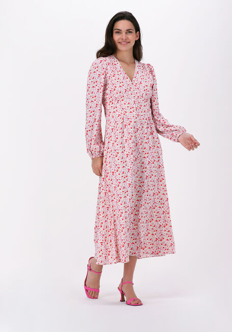 Rode NEO NOIR Midi jurk TIMMA SWEET FLORAL DRESS - large