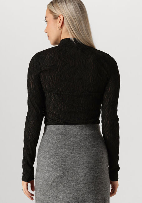 Zwarte MINUS Tops & T-shirts MSVICENTA ROLLNECK LONGSLEEVE TOP - large