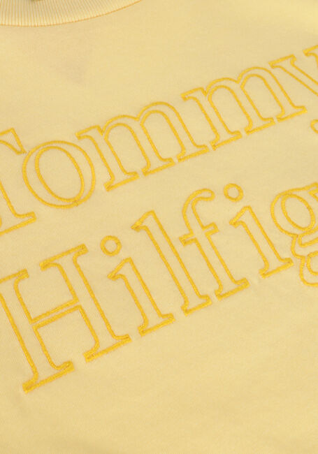 TOMMY HILFIGER T-shirt TOMMY HILFIGER STITCH TEE S/S en jaune - large