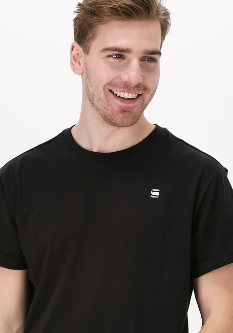 G-STAR RAW T-shirt LASH R T S/S en noir - large