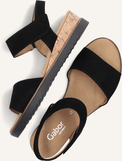 Zwarte GABOR Sandalen 750.2 Zwarte GABOR Sandalen 750.2 - large