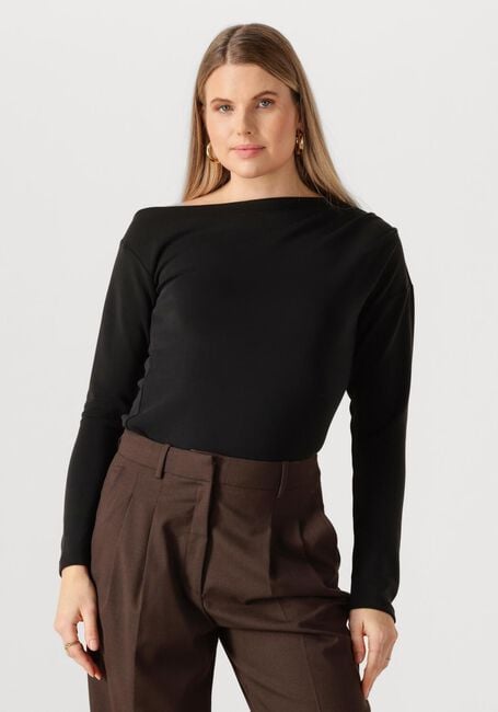 SELECTED WOMEN Haut SLFTENNY LS DRAPED TOP en noir - large