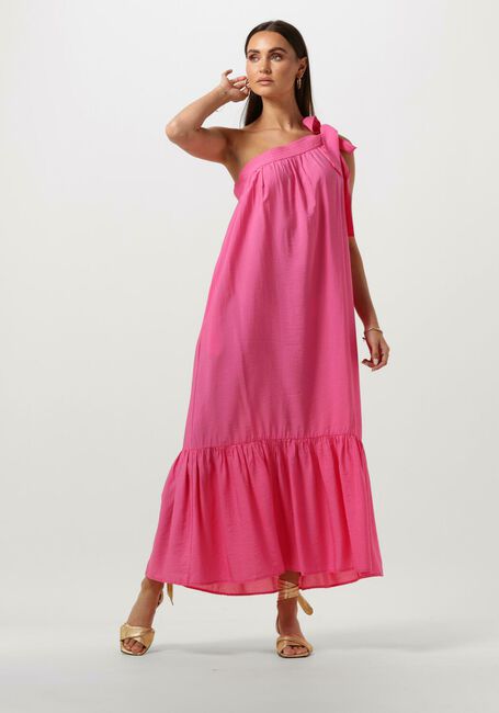 Fuchsia CO'COUTURE Maxi jurk CALLUM ASYM DRESS - large