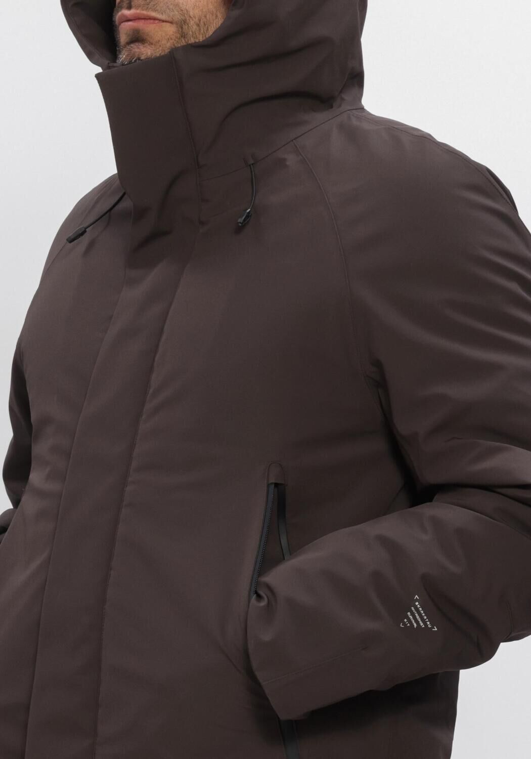 KRAKATAU Vestes d'hiver QM613 en marron - large