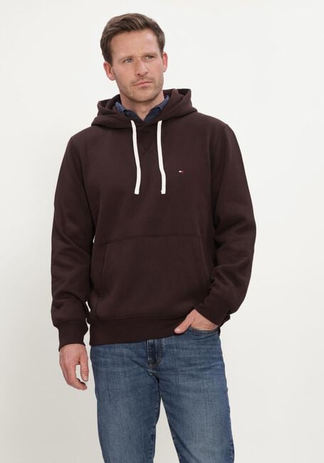 Bruine TOMMY HILFIGER Sweater ESS SEASONAL FLEECE HOODY - large