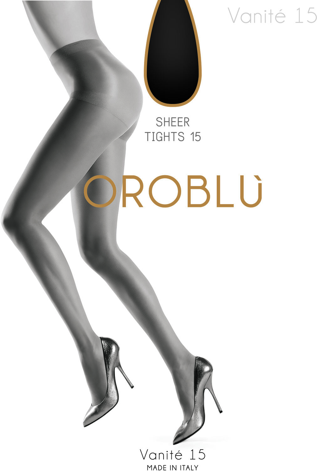 OROBLU Maillots VANITE 15 en noir - medium