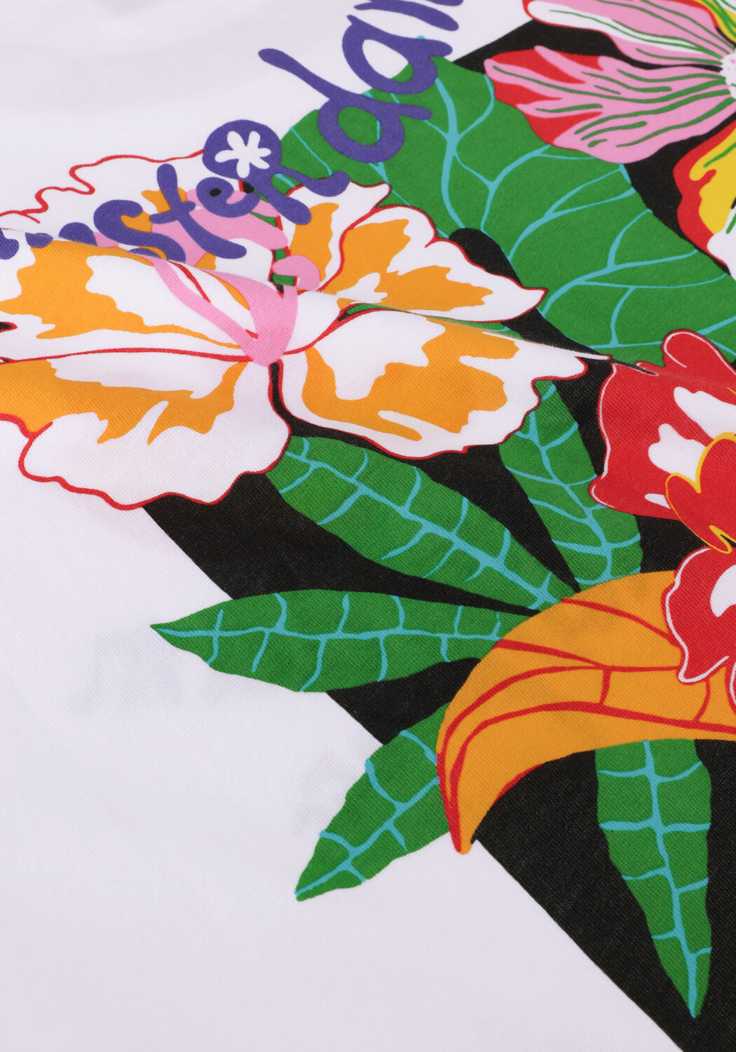 SCOTCH & SODA T-shirt ENDLESS SUMMER ARTWORK TEE en blanc - large