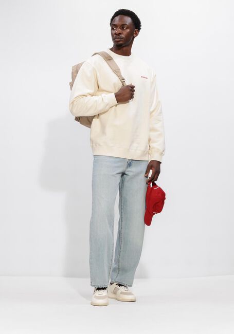 Ecru POCKIES Sweater LOBSTER WEEKEND CREW - large