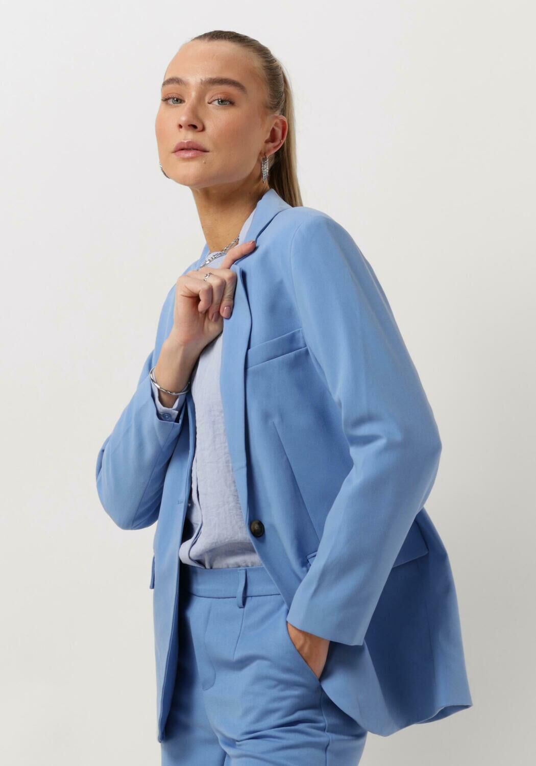 Blazer bleu sales clair
