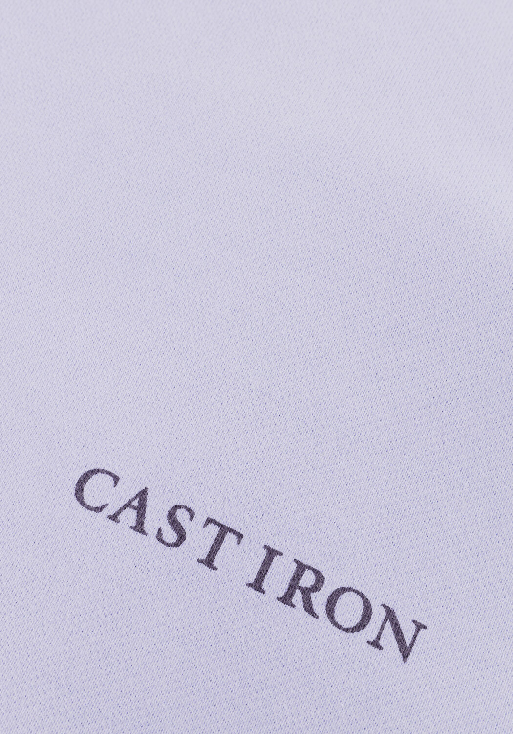 CAST IRON Chandail RELAXED FIT SWEAT GD Lilas - large