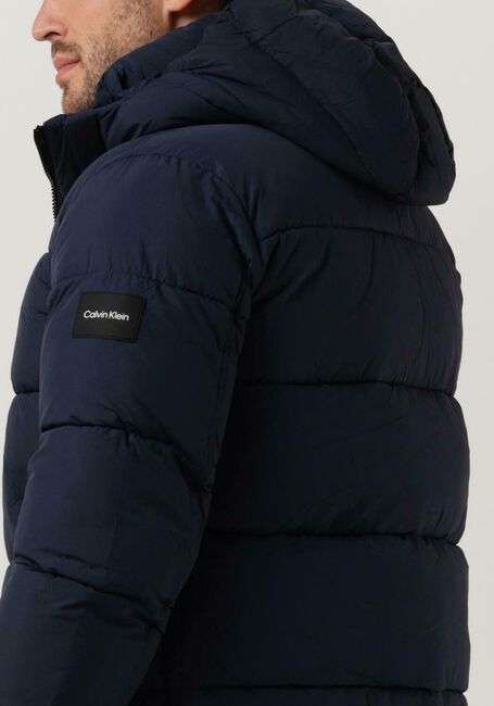 CALVIN KLEIN Veste matelassé CRINKLE NYLON PUFFER JACKET Bleu foncé - large