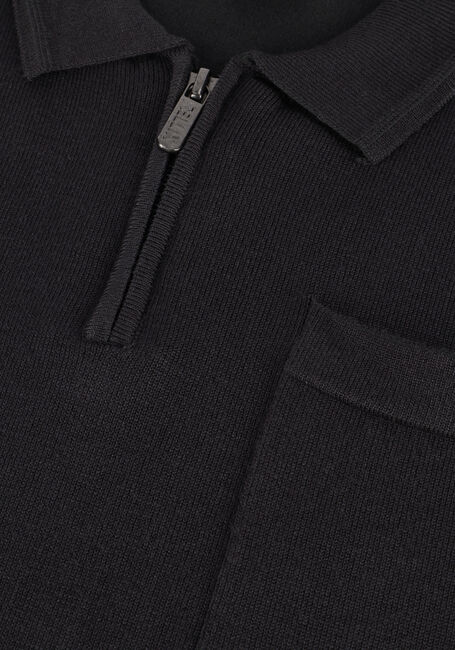 RELLIX Polo POLO KNITTED ZIP en noir - large