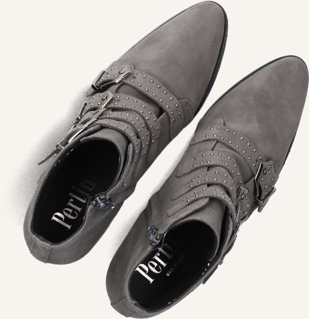 Grijze PERTINI Enkellaarsjes 12368 Grijze PERTINI Enkellaarsjes 12368 - large