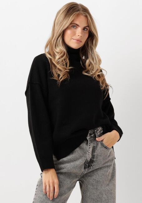 CO'COUTURE MAJA SLIT ROLL NECK Pulls & Gilets en noir - large