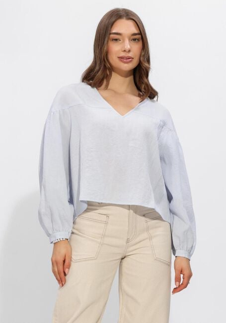 Lichtblauwe ANOTHER LABEL  ALFLORENCE TOP L/S - large
