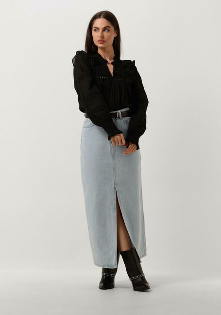 Zwarte NEO NOIR  AURIKA S VOILE BLOUSE - large