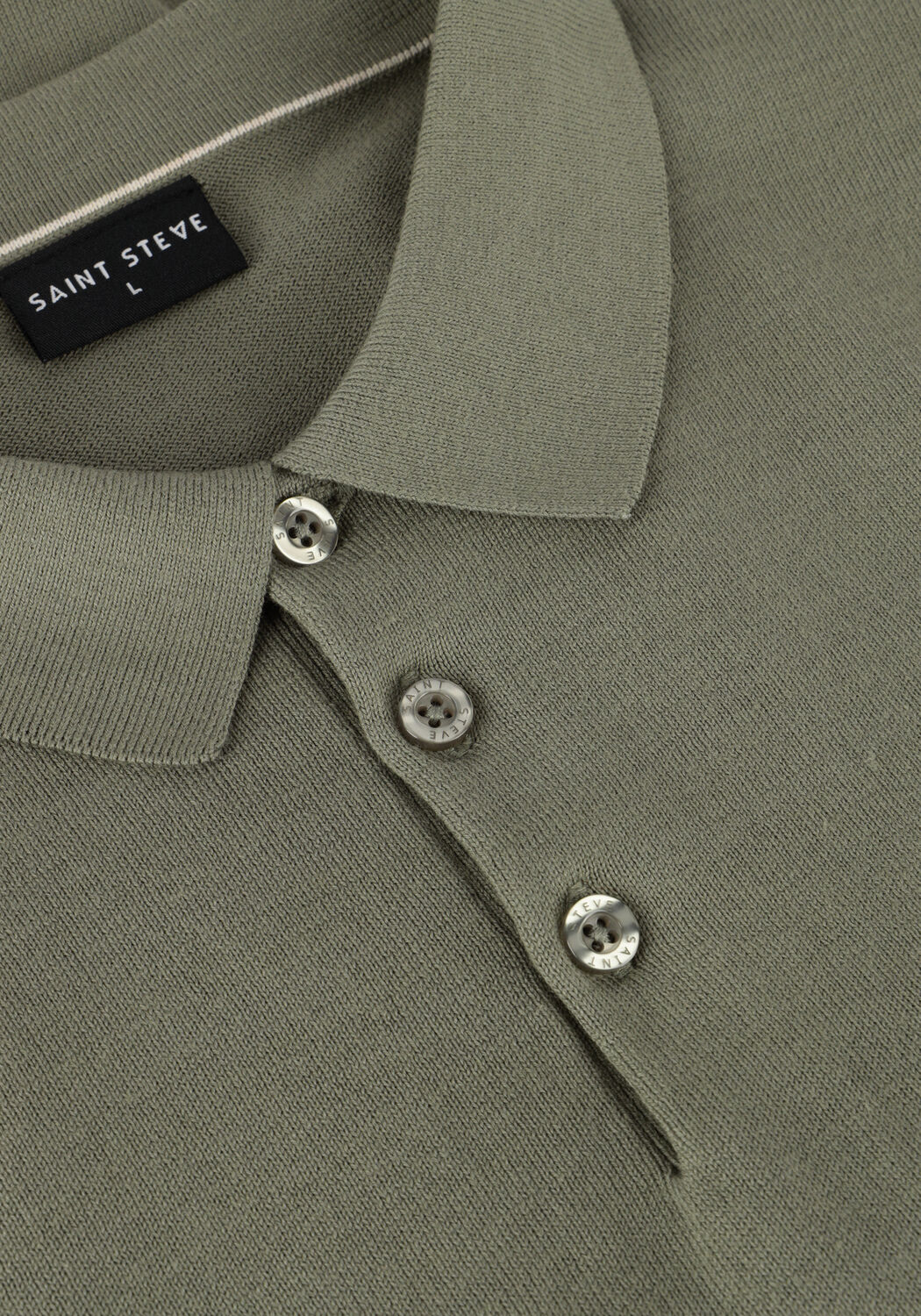Groene SAINT STEVE Polo CHRIS - large
