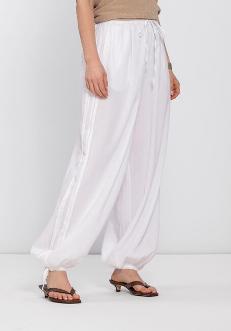 NEO NOIR ELYSE S VOILE BALLOON PANTS Pantalons en blanc - large