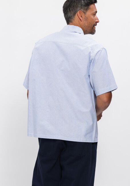 WOODBIRD Chemise d&eacute;contract&eacute; WBWANG OX FLOWER SHIRT Bleu clair - large