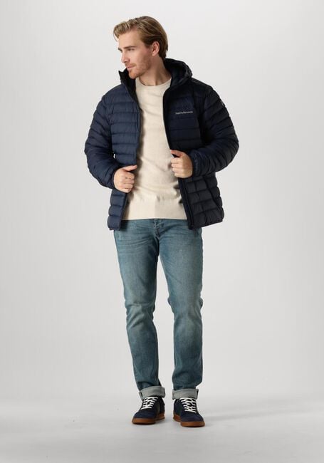 Donkerblauwe PEAK PERFORMANCE Gewatteerde jas M DOWN LINER HOOD JACKET Donkerblauwe PEAK PERFORMANCE Gewatteerde jas M DOWN LINER HOOD JACKET - large