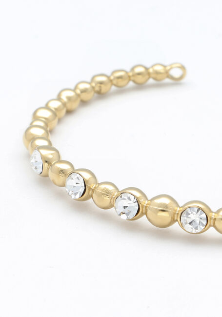 NOTRE-V Bracelets BANGLE STONE CRYSTAL Doré - large