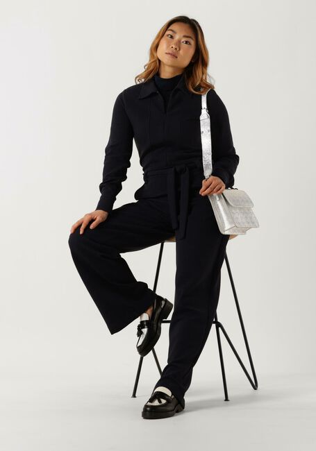 Donkerblauwe VANILIA Jumpsuit RIBBED JUMPSUIT - large